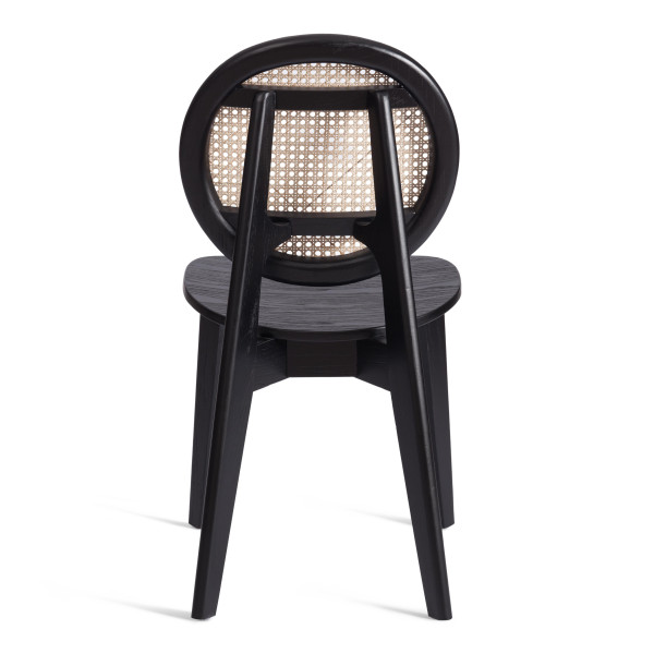 Стул FENRIR (mod.XMS-CB2902) дерево вяз, 42х45х85 см, черный фото № 4