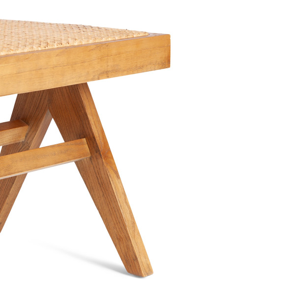 Стул LOKI (mod.XMS-CB2895) дерево вяз/ротанг, 51х44х86 см, Груша (№3) фото № 10