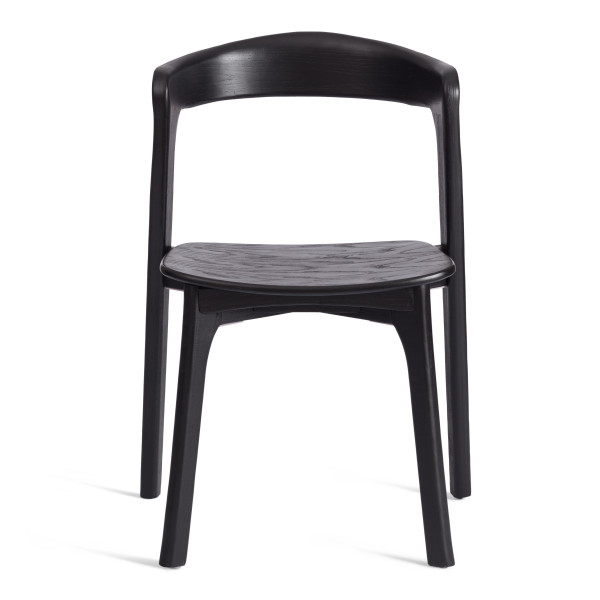Стул ASGARD (mod.XMS-CB3027) дерево вяз, 48х43х76 см, черный фото № 5