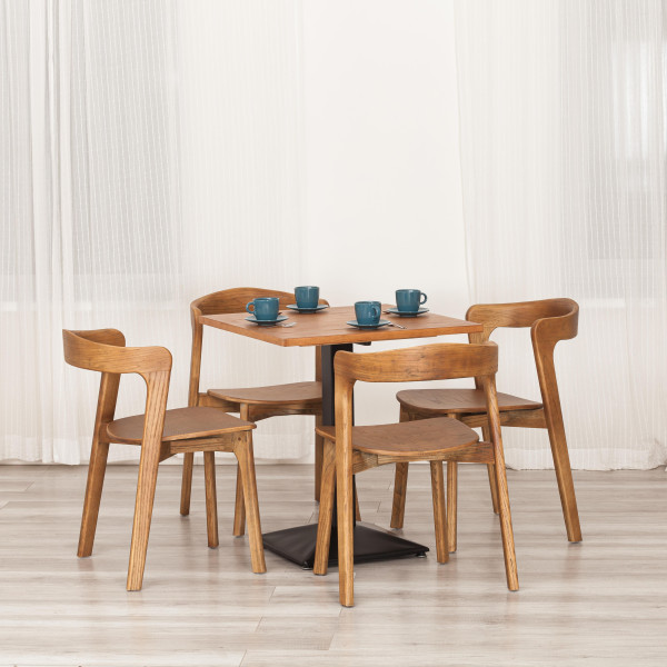 Стул ASGARD (mod.XMS-CB3027) дерево вяз, 48х43х76 см, Груша (№3) фото № 14