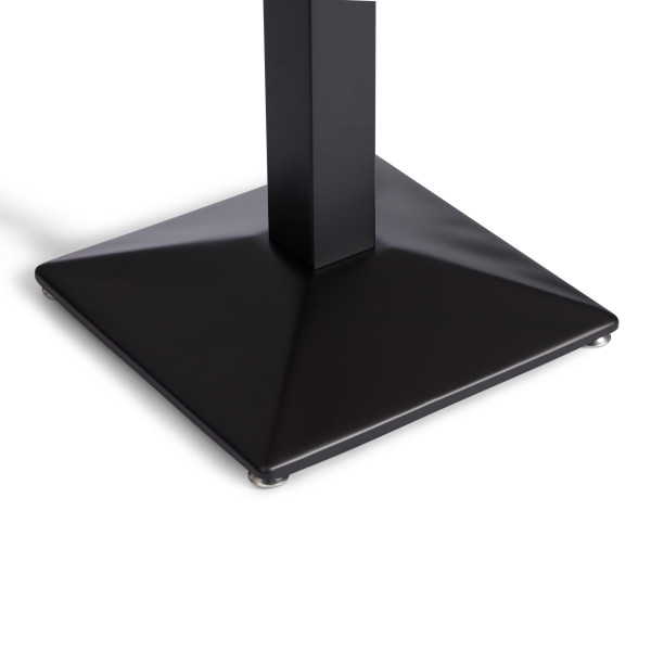 Стол RAGNAROK (mod.XMS-T9090) дерево вяз/железная опора, 70х70х76 см, груша №3/черная опора фото № 5