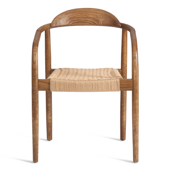 Стул MIDGARD (mod.XMS-CB2938) дерево вяз/бечевка, 50х51х78.5 см, Груша (№3) фото № 5