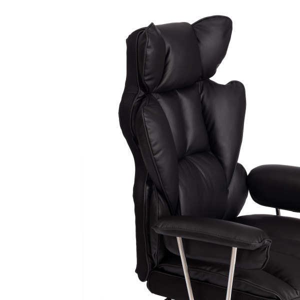 Кресло Comfy CR кож/зам, черный фото № 13