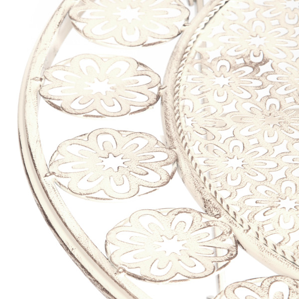 Стол Secret De Maison Patio (PL08-11139) стальной сплав, античный белый, 70х75 см фото № 6