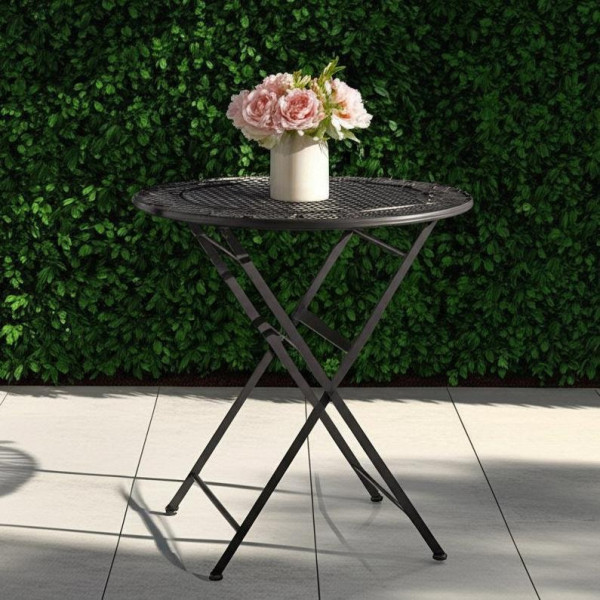 Стол Secret De Maison Patio (PL08-11139) стальной сплав, черный, 70х75 см фото № 9