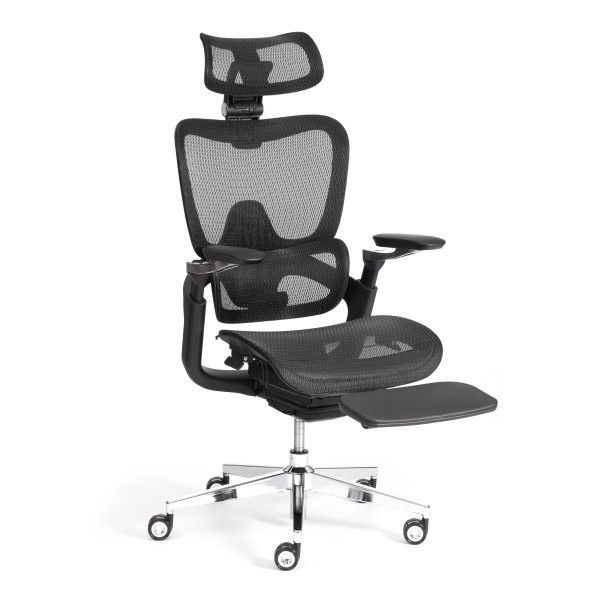 Кресло Sakura сетка, черный фото № 3