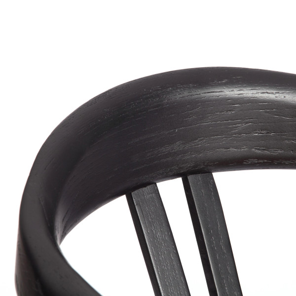 Стул VALI (mod.XMS-CB2922) дерево вяз, 50х46х77 см, черный фото № 8