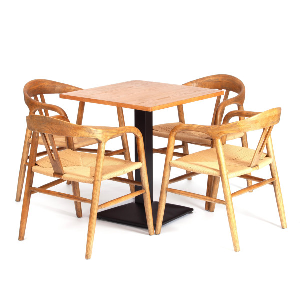 Стул VALI (mod.XMS-CB2922) дерево вяз, 50х46х77 см, Груша (№3) фото № 9