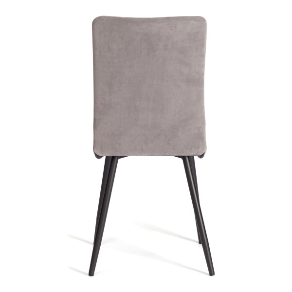 Стул обеденный La Rousse NEW, флок , серый/черный, 29, 45x55x93 см фото № 4