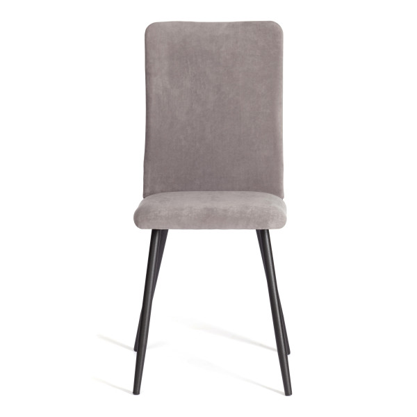 Стул обеденный La Rousse NEW, флок , серый/черный, 29, 45x55x93 см фото № 5