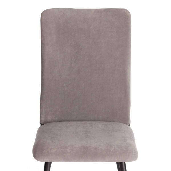 Стул обеденный La Rousse NEW, флок , серый/черный, 29, 45x55x93 см фото № 6