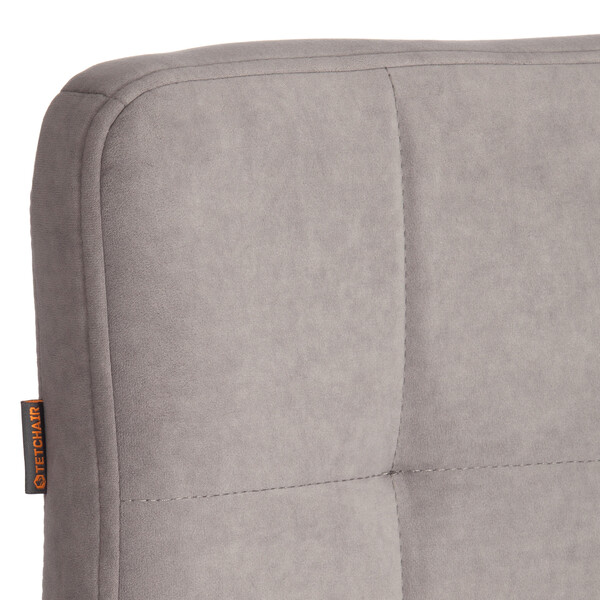 Стул обеденный Medeo LT, флок , серый/черный, 29, 45х56х89 см фото № 9