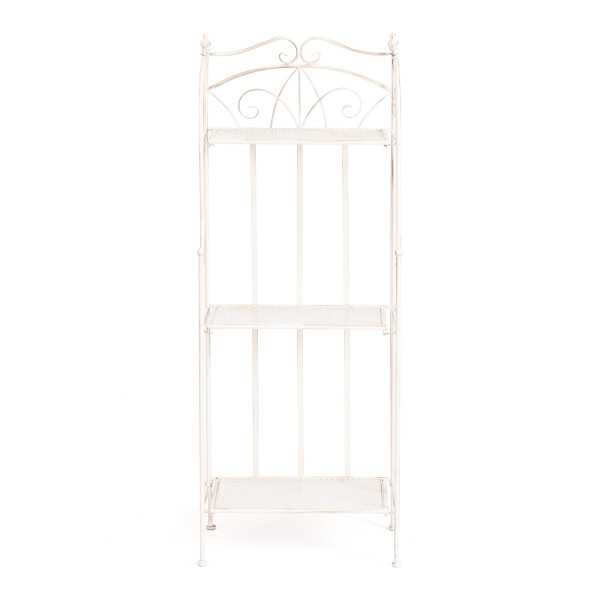 Этажерка Secret De Maison Elisa (PL08-10337) стальной сплав, античный белый, 41,50х20х108 см фото № 5