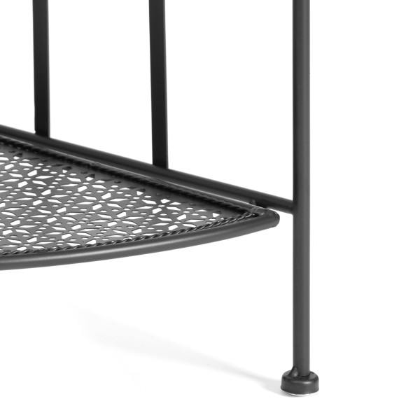 Этажерка угловая Secret De Maison Nicole (PL08-10338) стальной сплав, черный, 48х33х159 см фото № 6