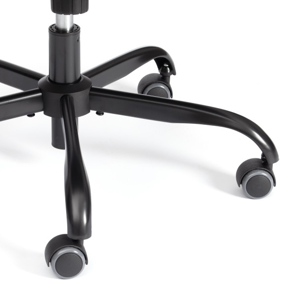 Кресло Duke metalBL кож/зам/ткань, черный/серый, 36-6/12 фото № 12