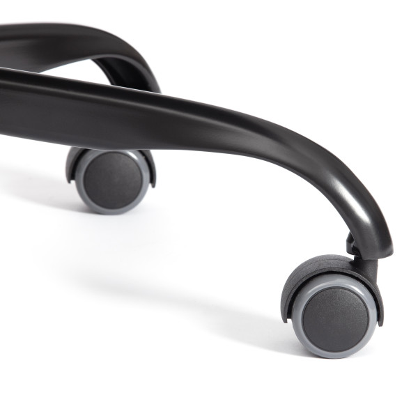 Кресло Duke metalBL кож/зам/ткань, черный/серый, 36-6/12 фото № 13