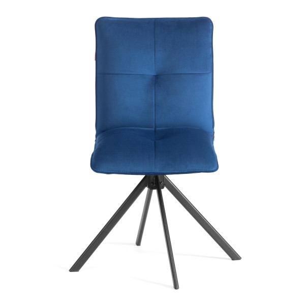 Стул обеденный Sweet поворотный механизм 360, велюр, Blue (синий) фото № 5