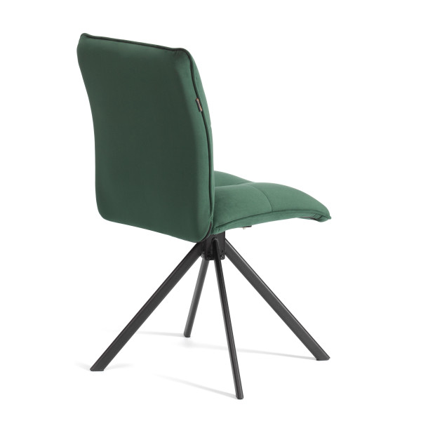 Стул обеденный Sweet поворотный механизм 360, велюр, Deep Forest (изумруд) фото № 3