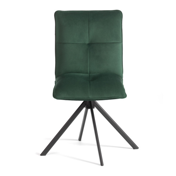 Стул обеденный Sweet поворотный механизм 360, велюр, Deep Forest (изумруд) фото № 5