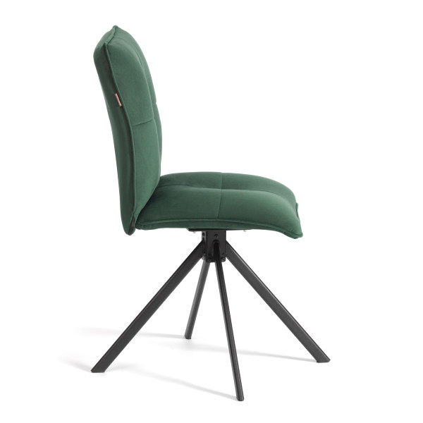 Стул обеденный Sweet поворотный механизм 360, велюр, Deep Forest (изумруд) фото № 2