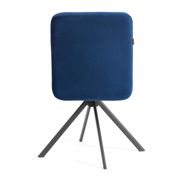 Стул обеденный Medeo поворотный механизм 360, велюр, Blue (синий) фото № 4