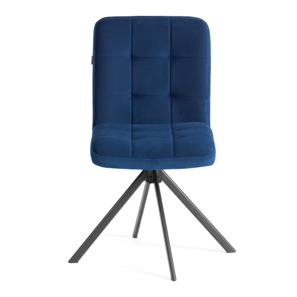 Стул обеденный Medeo поворотный механизм 360, велюр, Blue (синий) фото № 5
