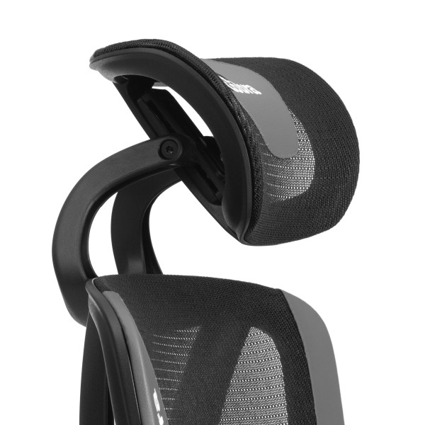 Кресло iCobra ткань / иск. кожа, черный / серый фото № 13