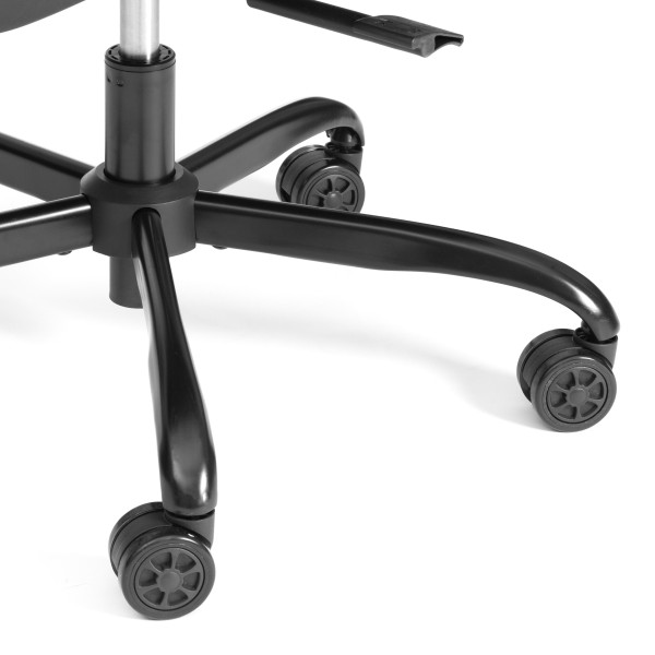 Кресло iCobra ткань / иск. кожа, черный / серый фото № 22