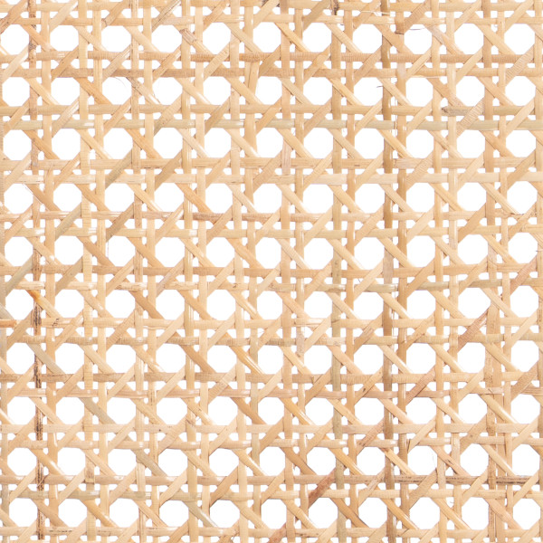 Стул MANI дерево вяз, ротанг/ткань лен, металлический каркас, черный, 46х46х78 см фото № 8