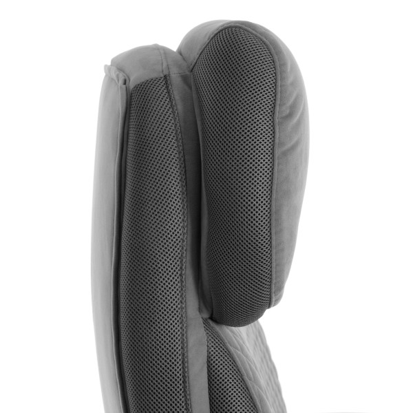 Кресло Chief metalBL  велюр/ткань, серый, 29/TW-12 фото № 9