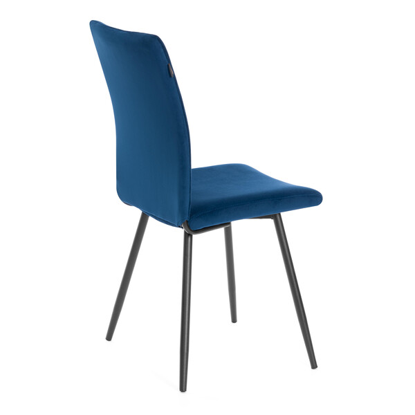 Стул обеденный Monte Carlo TREND, велюр, Blue (синий), 49х51х93 см фото № 3