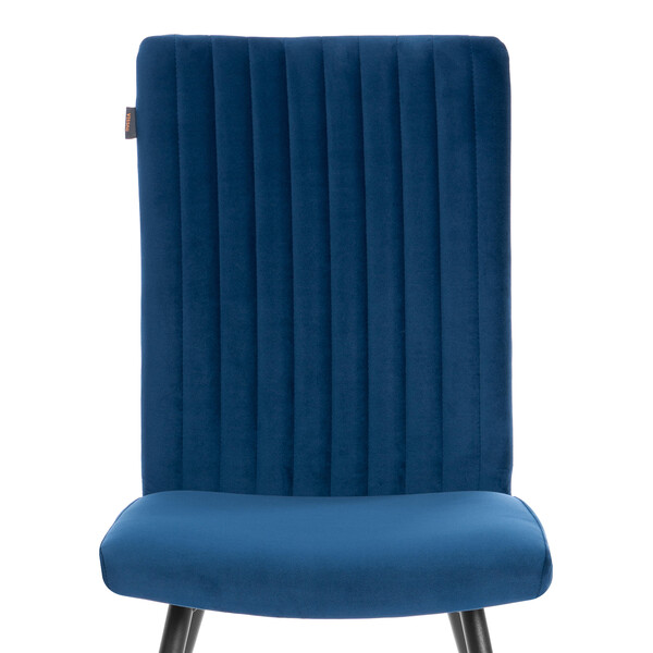 Стул обеденный Monte Carlo TREND, велюр, Blue (синий), 49х51х93 см фото № 6