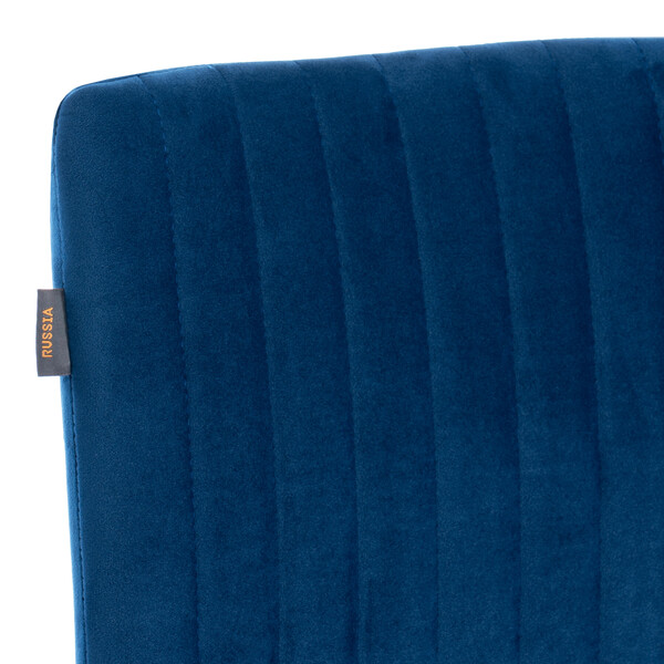 Стул обеденный Monte Carlo TREND, велюр, Blue (синий), 49х51х93 см фото № 8