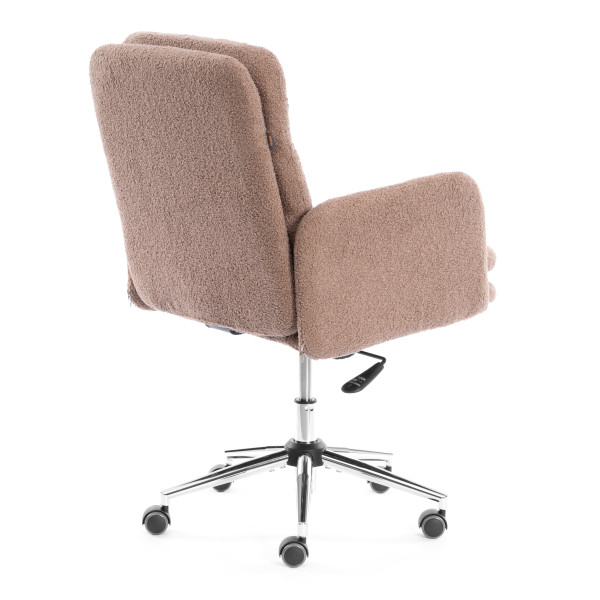 Кресло Dover хром букле, коричневый, barni cocoa фото № 3