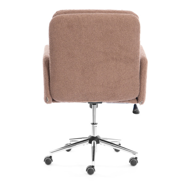 Кресло Dover хром букле, коричневый, barni cocoa фото № 4