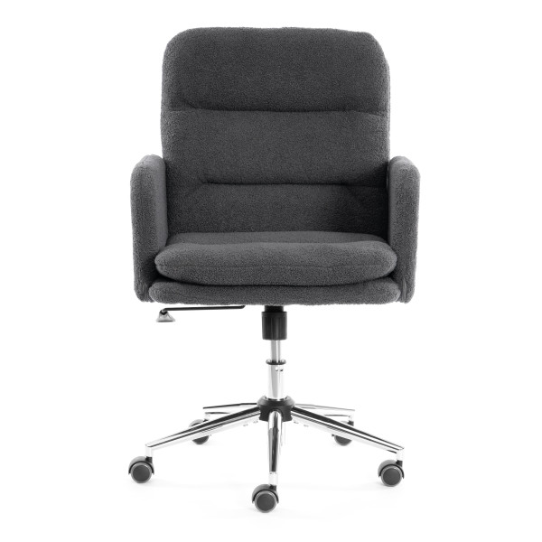 Кресло Dover хром букле, серый, barni grey фото № 5