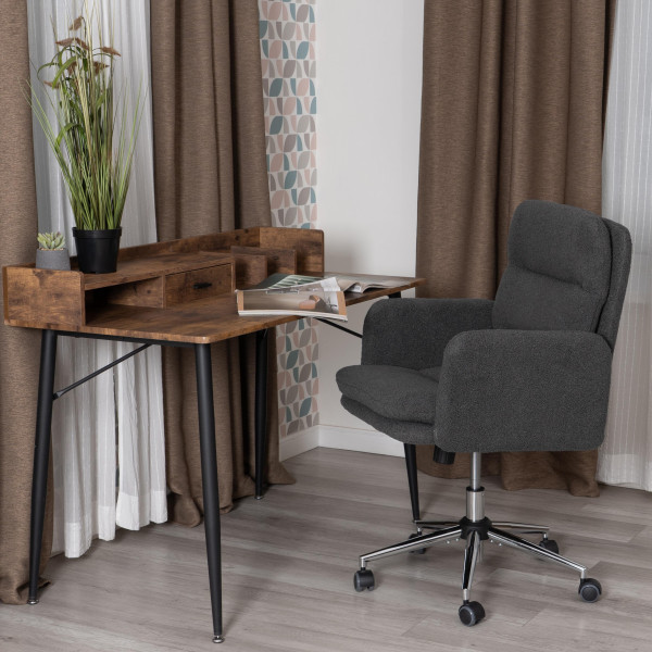 Кресло Dover хром букле, серый, barni grey фото № 11