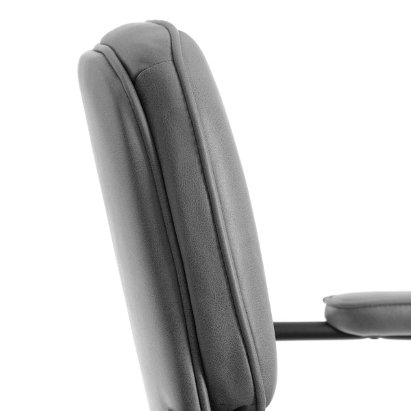 Кресло ALPHA иск. замша, Grey (Cерый) фото № 9