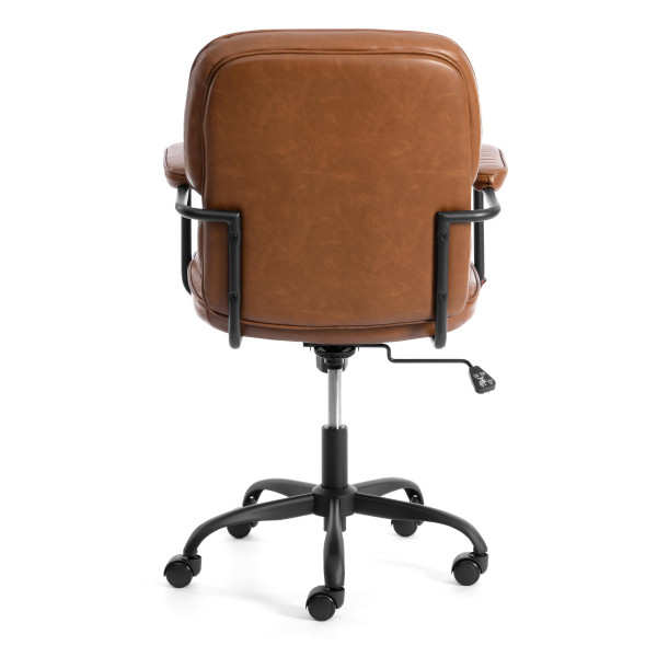 Кресло ALPHA иск. кожа, Brown (коричневый) фото № 4