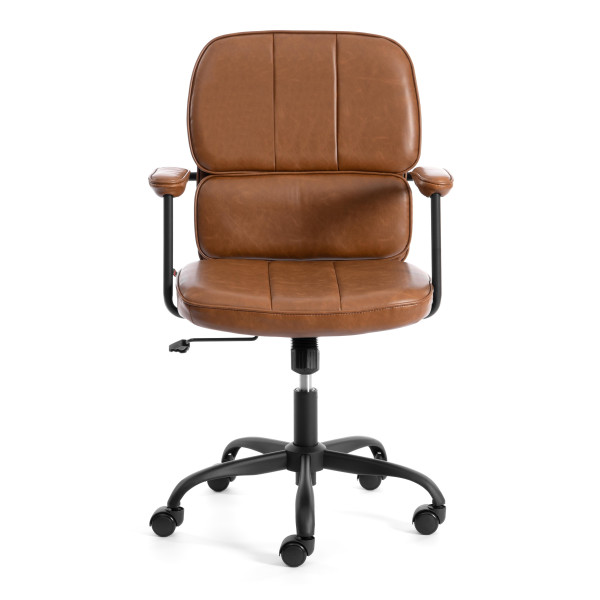 Кресло ALPHA иск. кожа, Brown (коричневый) фото № 5