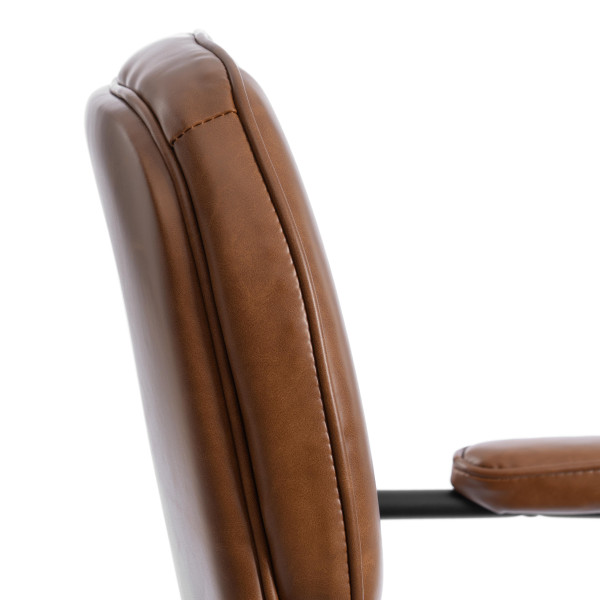 Кресло ALPHA иск. кожа, Brown (коричневый) фото № 9