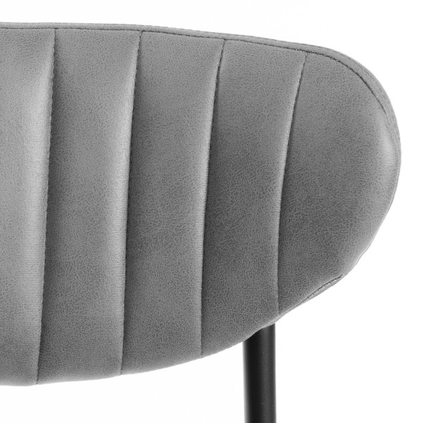 Кресло SLIM иск. замша, Grey (Cерый) фото № 7