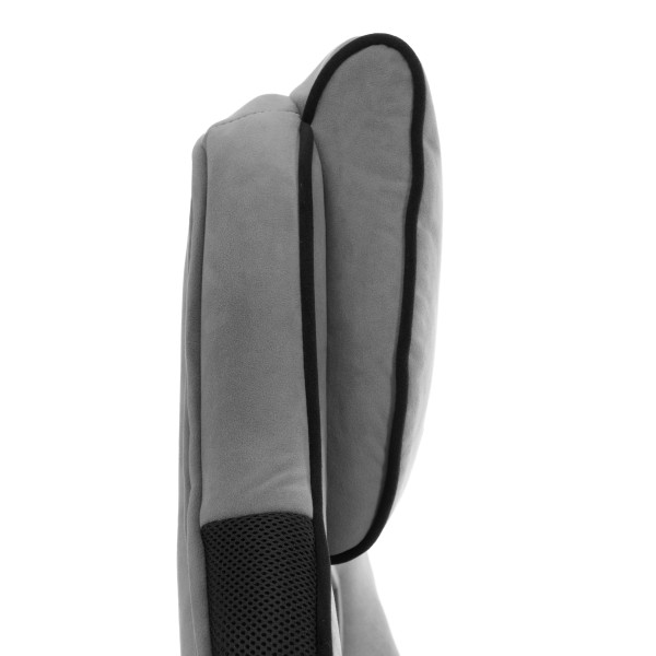 Кресло Arena metalBL велюр, серый/черный, 29/35 фото № 12