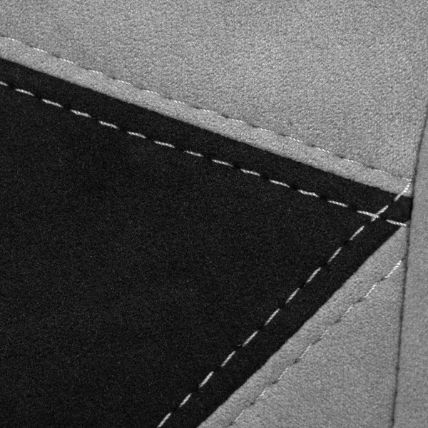 Кресло Arena metalBL велюр, серый/черный, 29/35 фото № 14