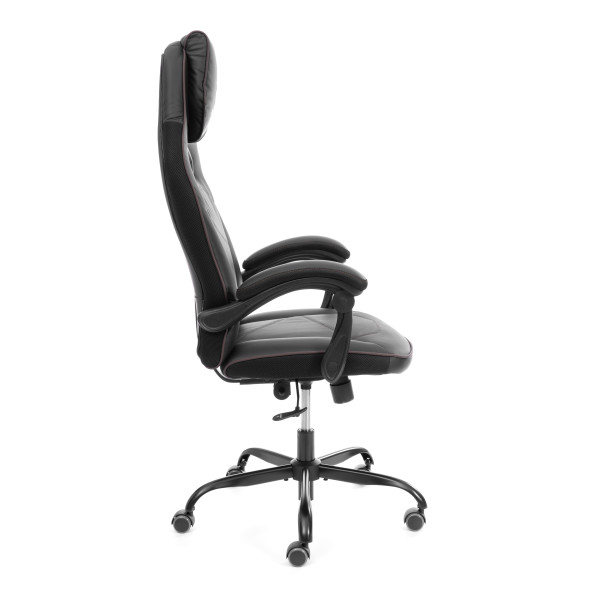 Кресло Arena metalBL кож/зам, черный/черный карбон, 36-6/карбон черный фото № 2