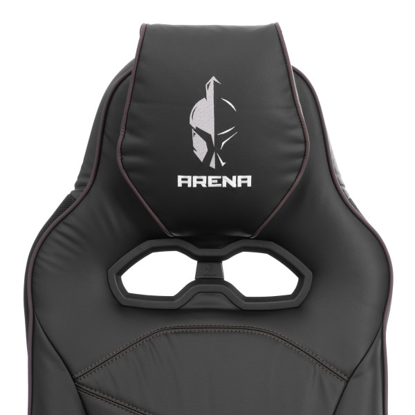 Кресло Arena metalBL кож/зам, черный/черный карбон, 36-6/карбон черный фото № 8