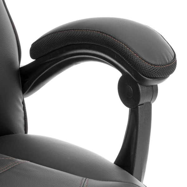 Кресло Arena metalBL кож/зам, черный/черный карбон, 36-6/карбон черный фото № 11