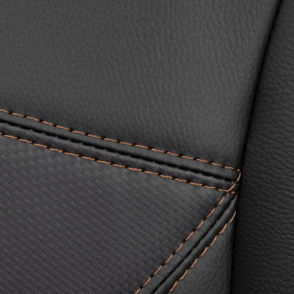 Кресло Arena metalBL кож/зам, черный/черный карбон, 36-6/карбон черный фото № 14