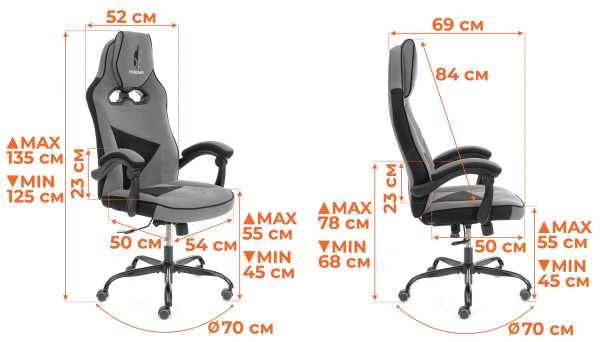 Кресло Arena metalBL кож/зам, черный/черный карбон, 36-6/карбон черный фото № 18