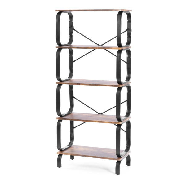 Стеллаж WS-04 60x30x140 см, burnt фото № 3